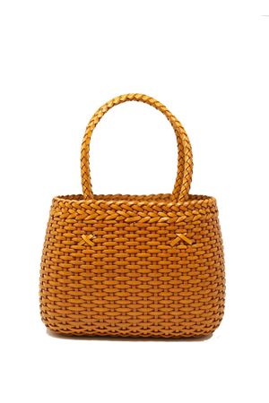 100% leather bag ocra yellow Laboratorio Capri | LAB52OCRA